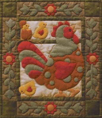 Spotty Rooster - Wall Quilt / Rachel's of Greenfield