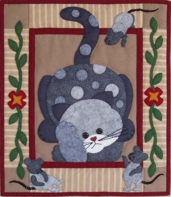 Spotty Cat - Wall Quilt / Rachel's of Greenfield