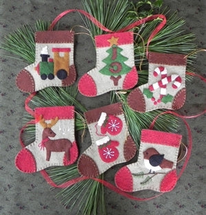 Warm Feet Ornaments - 6 designs / Rachel's of Greenfield