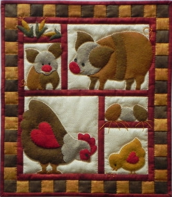 Ham and Eggs - Wall Quilt / Rachel's of Greenfield