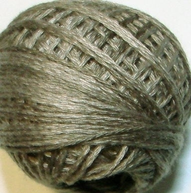 Tea Dyed Stone / 12VA178 Pearl Cotton Size 12 Balls