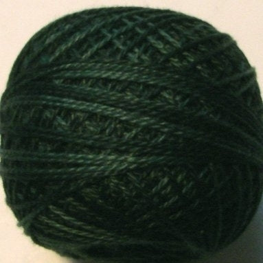 Deep Forest Greens / 5VA41 Pearl Cotton Size 5 Balls